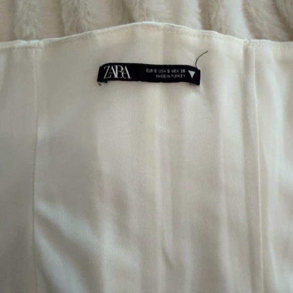 Zara Cream Strapless Corset Top - Picture 3 of 3